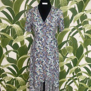 ASTR THE LABEL Floral Wrap Dress
